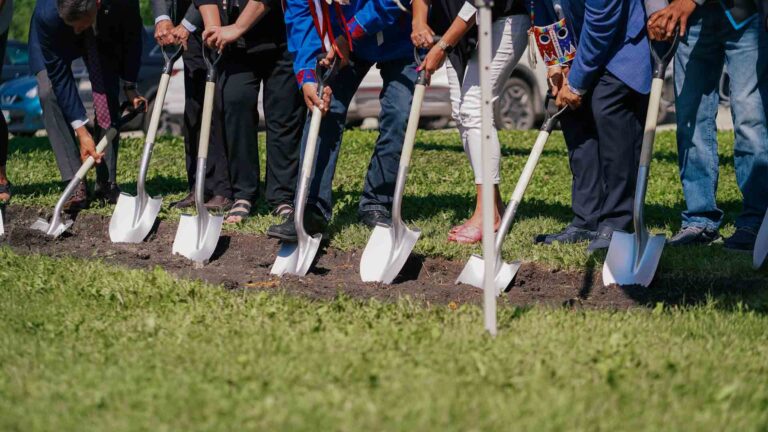 Image from the Ground Breaking Ceremony Event