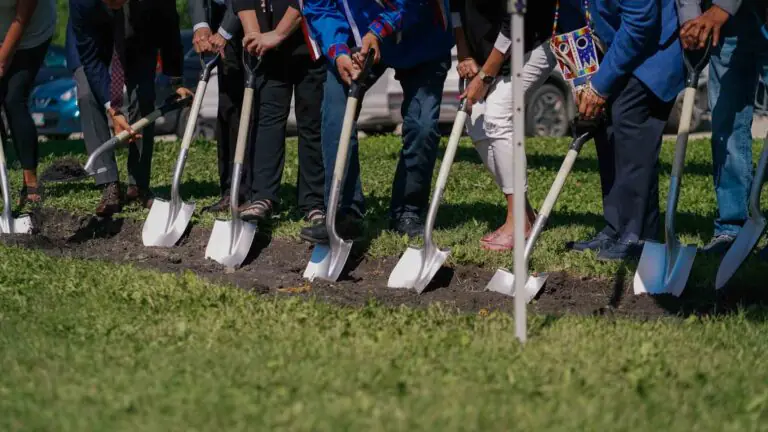 Image from the Ground Breaking Ceremony Event