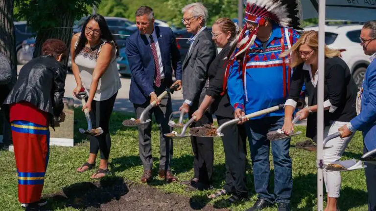 Image from the Ground Breaking Ceremony Event