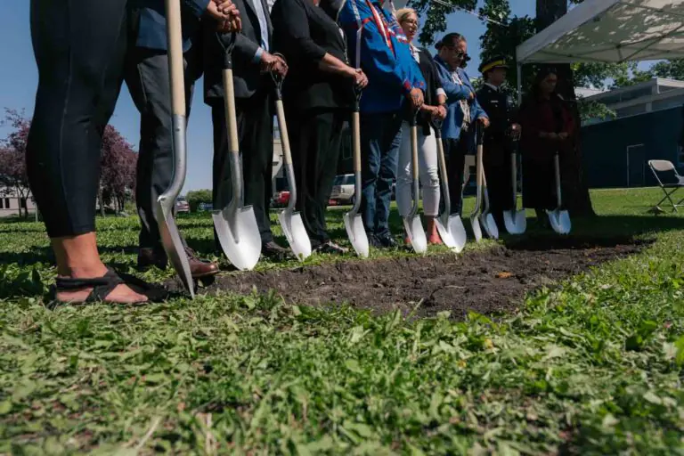 Image from the Ground Breaking Ceremony Event