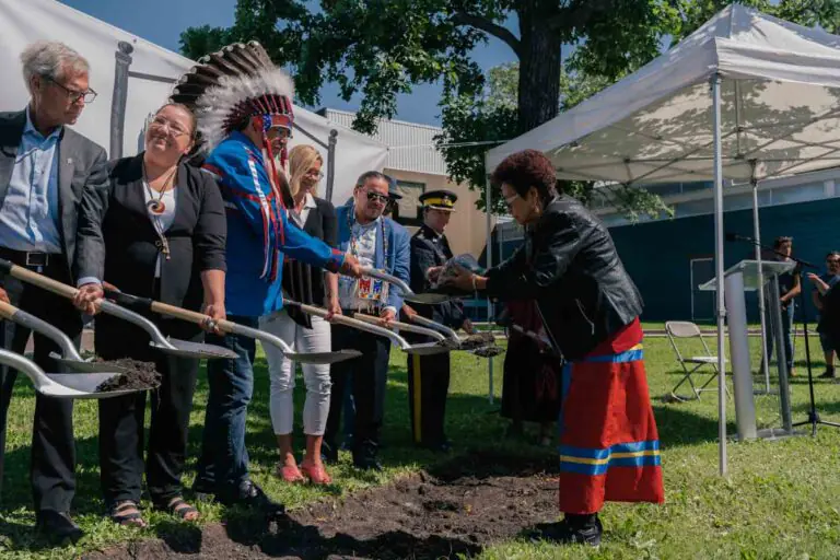 Image from the Ground Breaking Ceremony Event