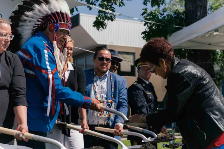Image from the Ground Breaking Ceremony Event