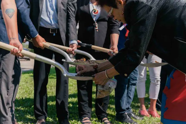 Image from the Ground Breaking Ceremony Event