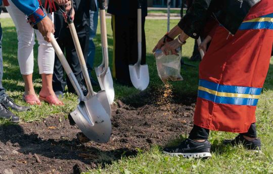 Image from the Ground Breaking Ceremony Event