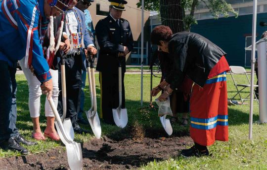 Image from the Ground Breaking Ceremony Event