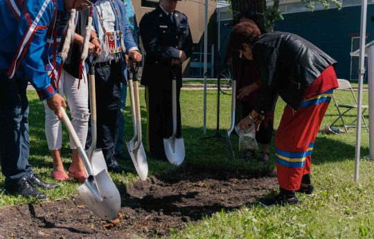 Image from the Ground Breaking Ceremony Event