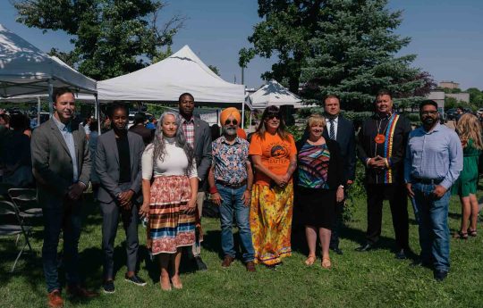 Image from the Ground Breaking Ceremony Event