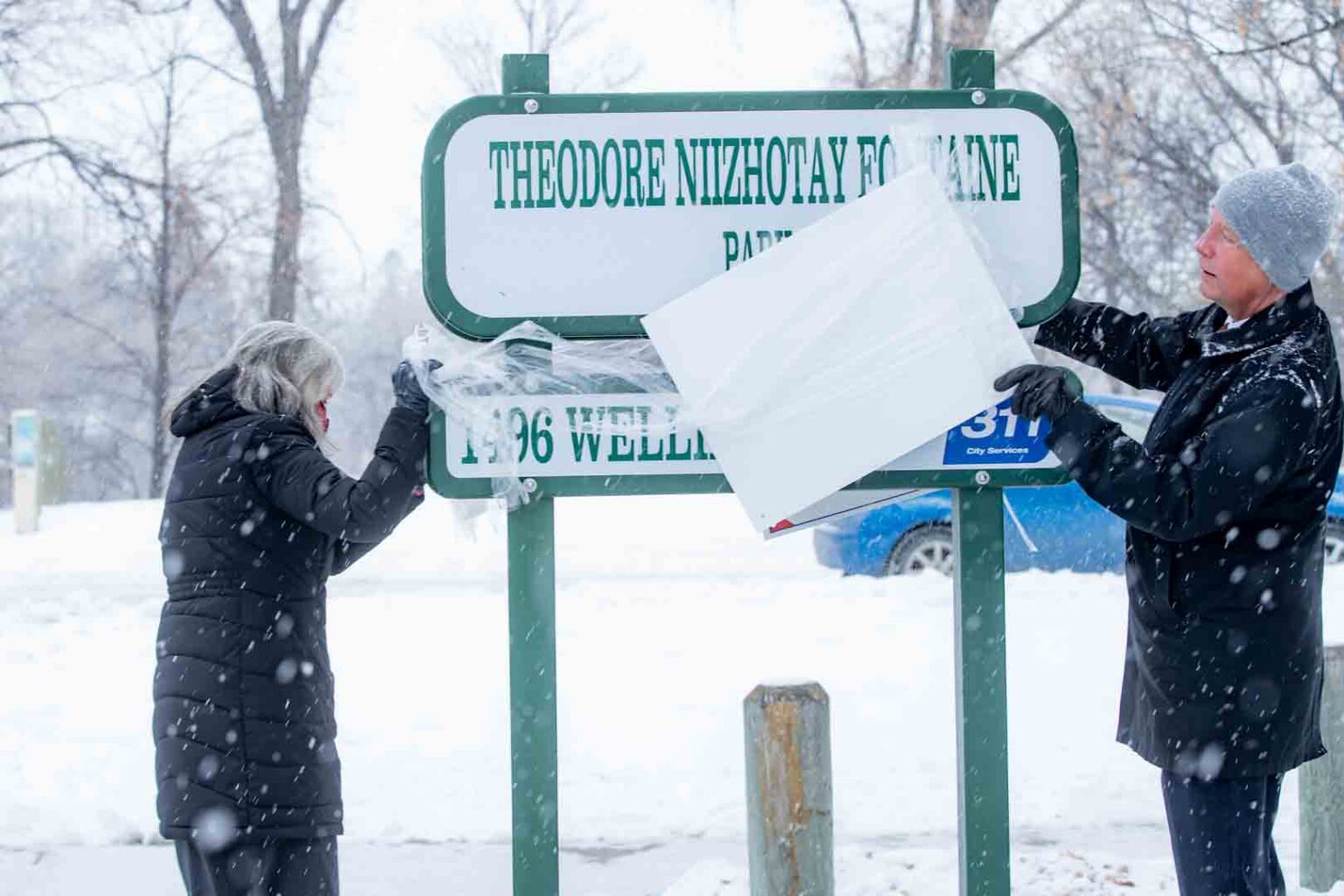 Image of the Park Renaming Event