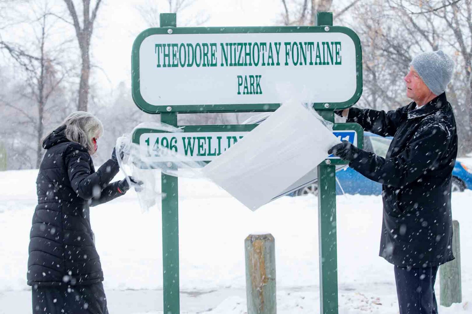 Image of the Park Renaming Event