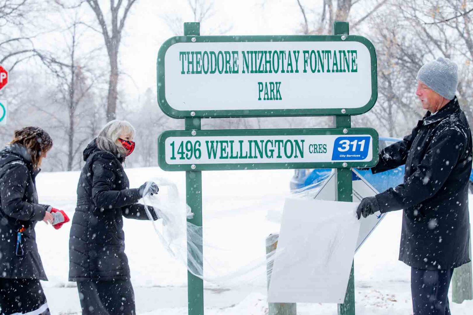 Image of the Park Renaming Event